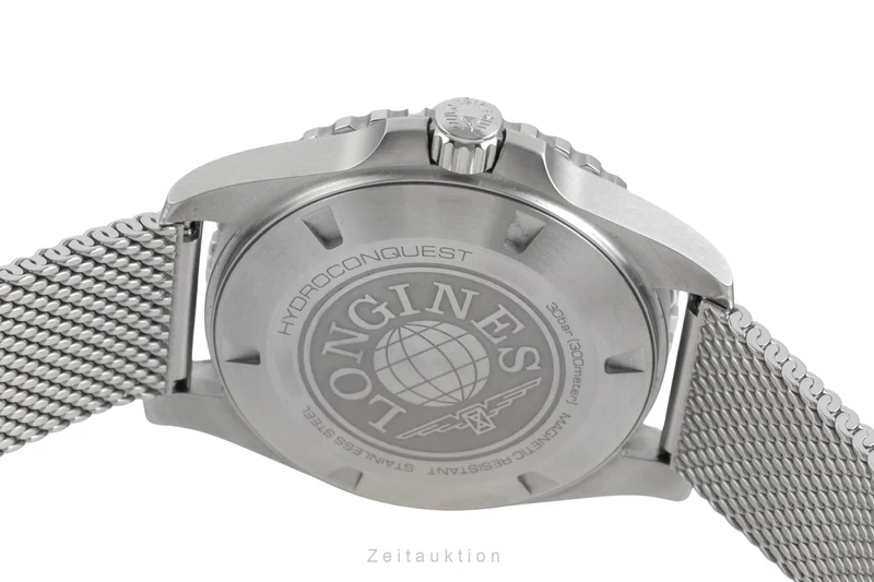 Longines Hydro Conquest steel automatic men's watch L3.788.4.90.6 LP: 2250EUR [2604305]
