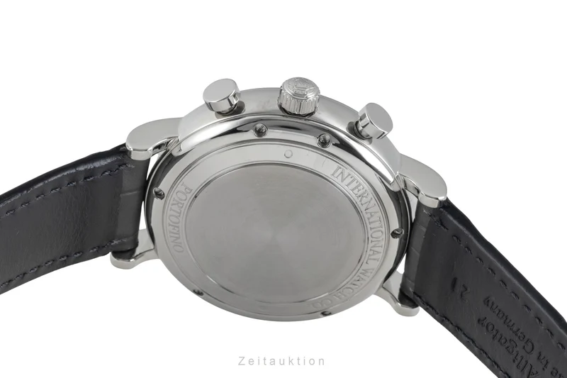 IWC Portofino chronograph steel automatic men's watch IW391002 LP: 7100EUR [2604239]