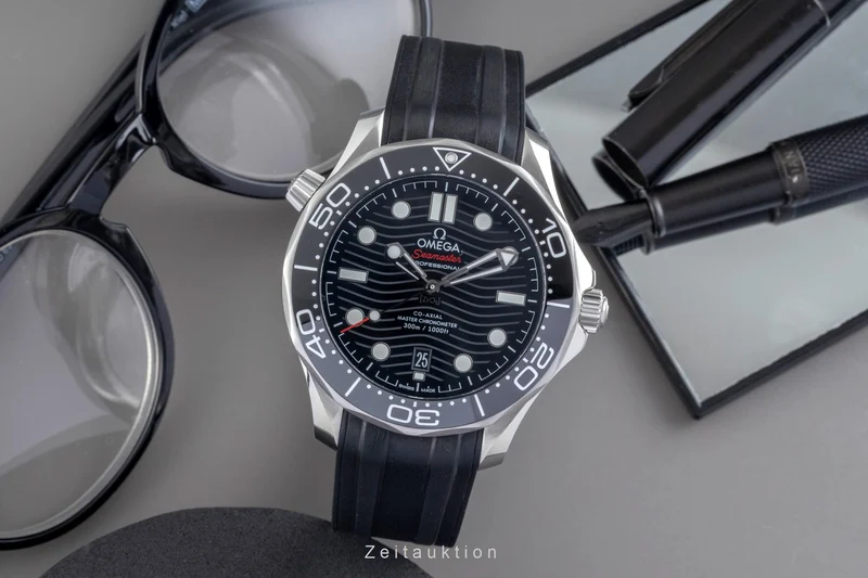 Omega Seamaster steel automatic men's watch 210.32.42.20.01.001 LP: 6100EUR [2604244]