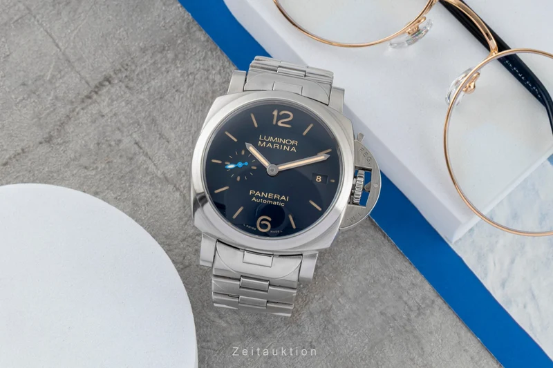 Panerai Luminor Marina steel automatic men's watch PAM01028 LP: 10200EUR [2604355]
