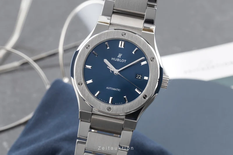 Hublot Classic Fusion titanium automatic men's watch 548.NX.7170.NX LP: 8500EUR [2604369]