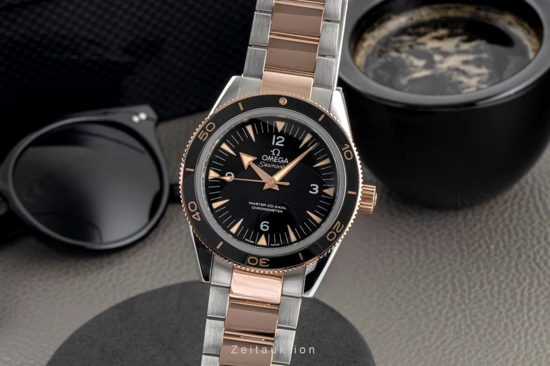 Omega Seamaster steel / gold automatic men's watch 233.20.41.21.01.001 [2603962]