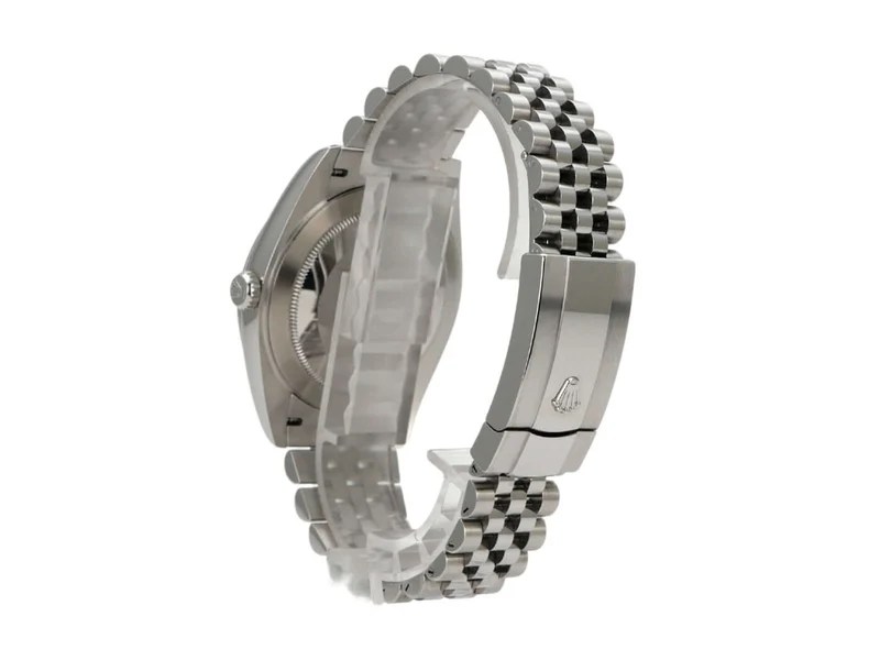 Rolex Datejust 41 Edelstahl 126300 Rhodium Jubile-Band