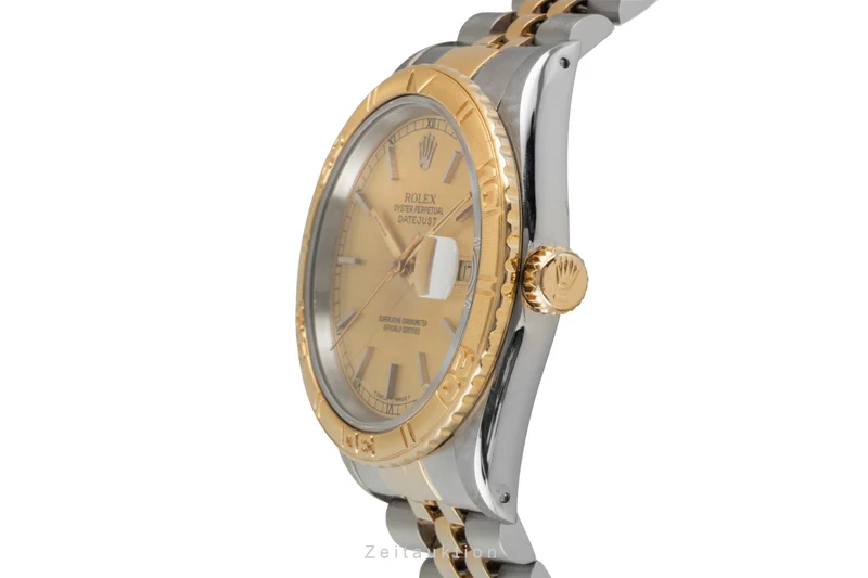 Rolex Datejust Turn-O-Graph steel / gold automatic men's watch 16263 LP: 15350EUR [2604342]