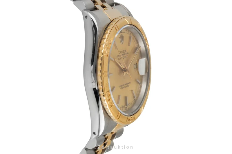 Rolex Datejust Turn-O-Graph steel / gold automatic men's watch 16263 LP: 15350EUR [2604342]