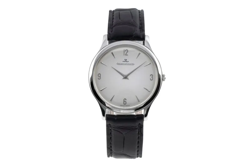 Jaeger LeCoultre Master Ultra Thin steel manual winding men's watch 145.8.79 [2603924]