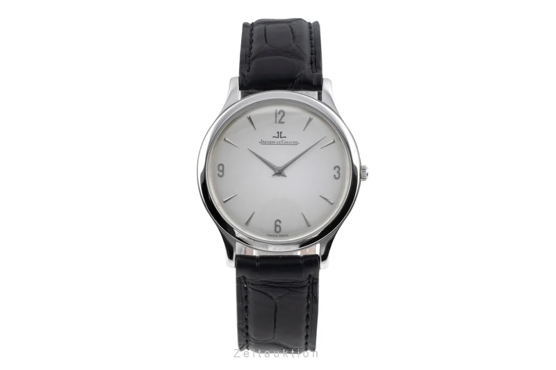 Jaeger LeCoultre Master Ultra Thin steel manual winding men's watch 145.8.79 [2603924]