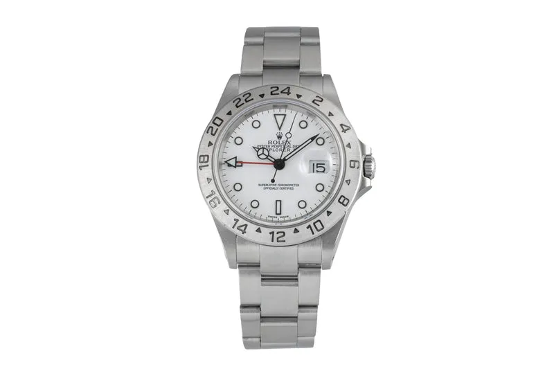 Rolex Explorer II steel automatic men's watch 16570 [2604449]