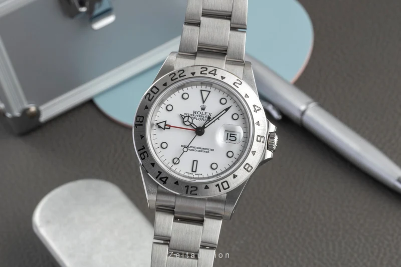 Rolex Explorer II steel automatic men's watch 16570 [2604449]