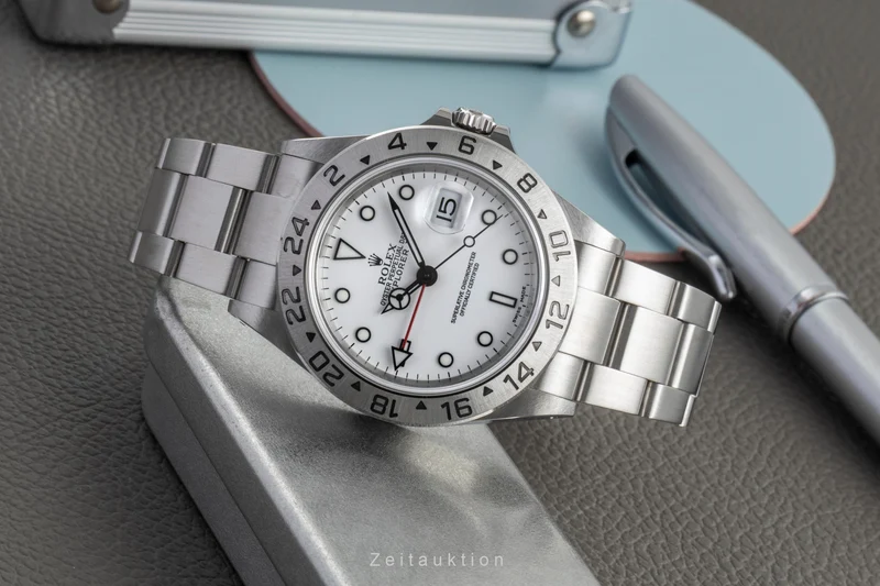 Rolex Explorer II steel automatic men's watch 16570 [2604449]