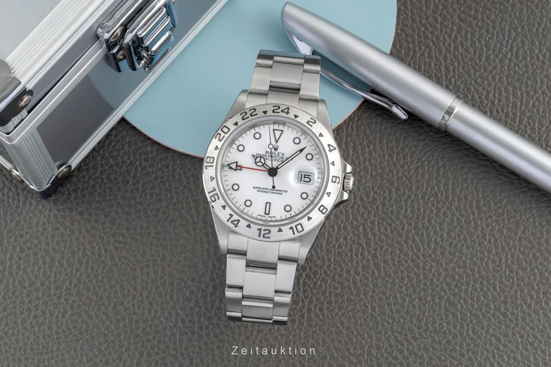 Rolex Explorer II steel automatic men's watch 16570 [2604449]