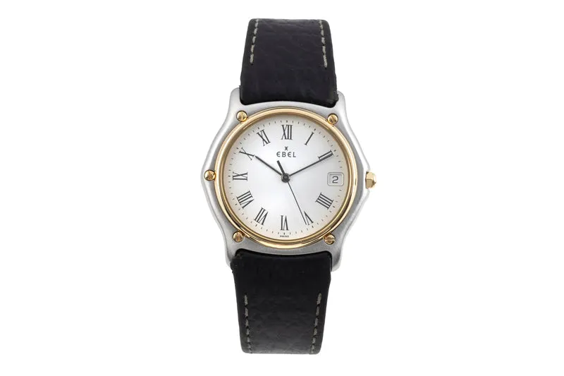 Ebel Classic Wave steel / gold quartz men's watch E1187141 [2604484]