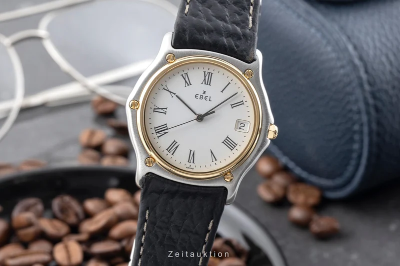 Ebel Classic Wave steel / gold quartz men's watch E1187141 [2604484]