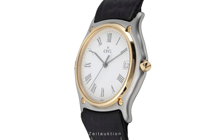Ebel Classic Wave steel / gold quartz men's watch E1187141 [2604484]