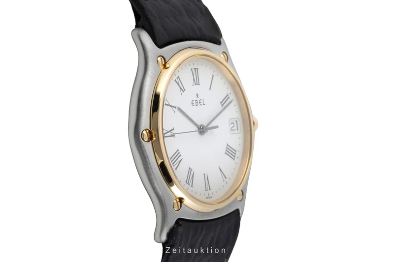 Ebel Classic Wave steel / gold quartz men's watch E1187141 [2604484]