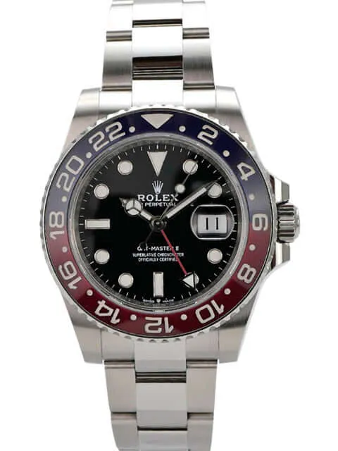 Rolex GMT-Master II Edelstahl 126710BLRO Oyster-Band