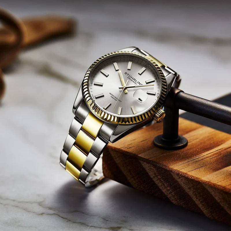 Stührling Vanguard 4069 Men's Quartz 42mm