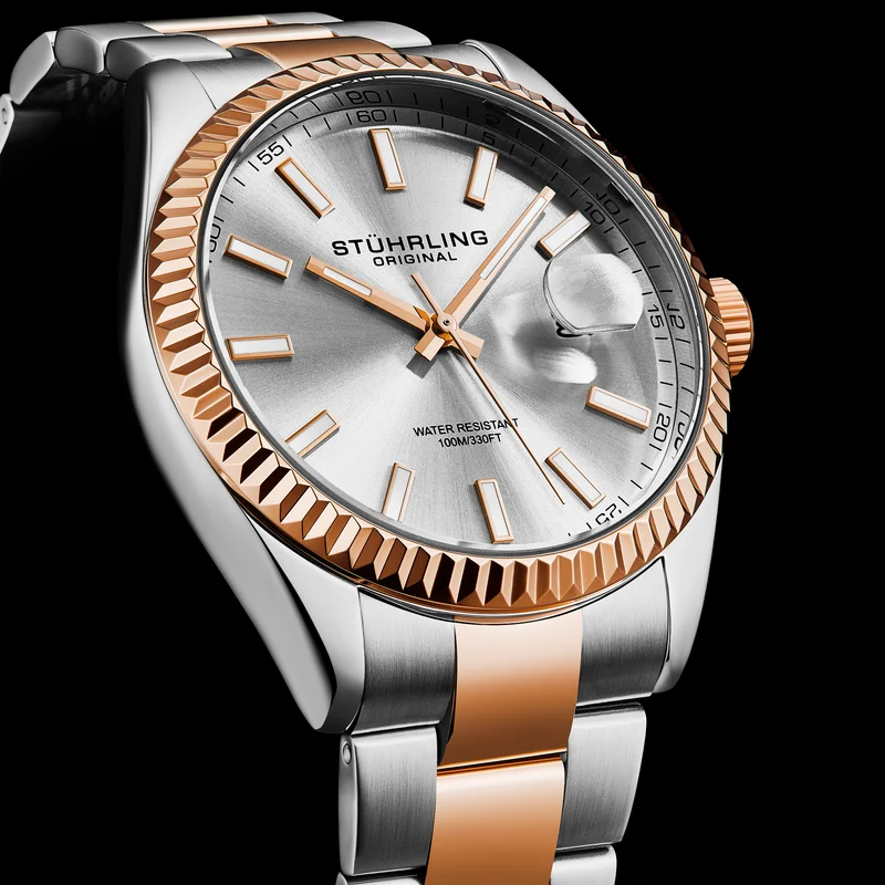 Stührling Vanguard 4069 Men's Quartz 42mm