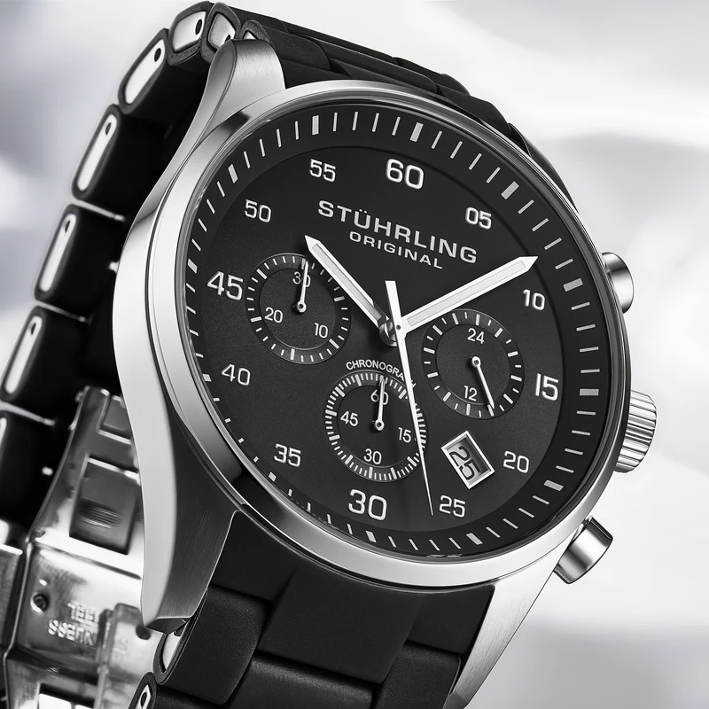 Stührling Velocity 4076 Mens Quartz 43mm