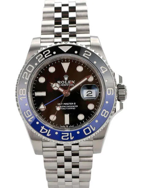 Rolex GMT-Master II Edelstahl 126710BLNR