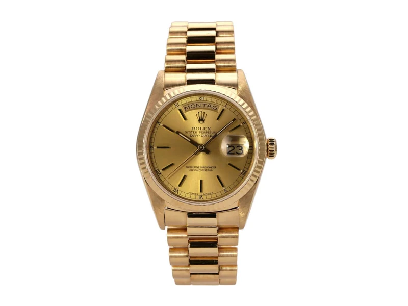 Rolex Day-Date 36 Gelbgold 18038 Champagner