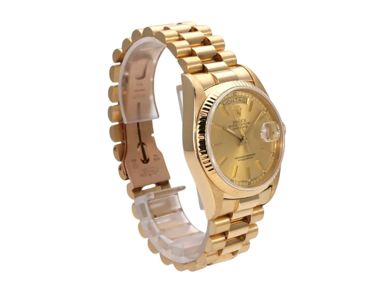 Rolex Day-Date 36 Gelbgold 18038 Champagner