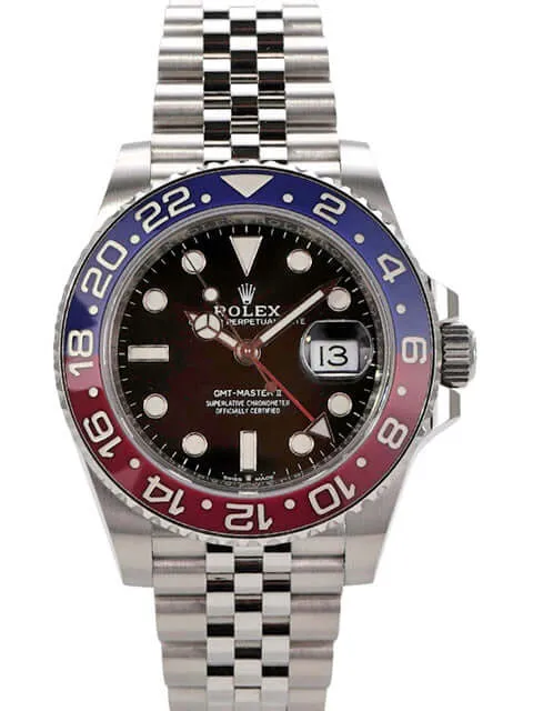 Rolex GMT-Master II Edelstahl 126710BLRO
