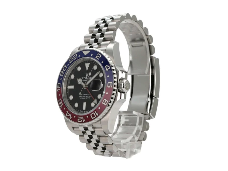 Rolex GMT-Master II Edelstahl 126710BLRO