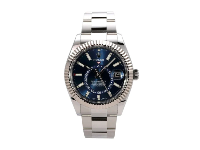Rolex Sky-Dweller Edelstahl Weißgold 326934 Blau