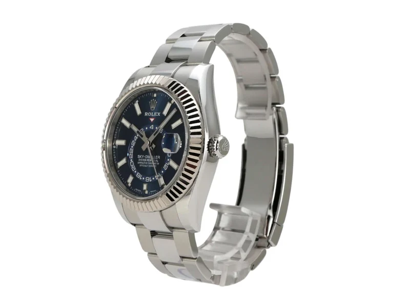 Rolex Sky-Dweller Edelstahl Weißgold 326934 Blau