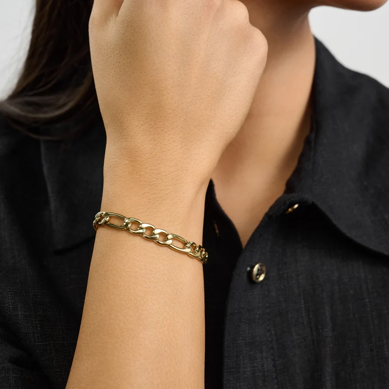 7mm Figaro Gliederarmband