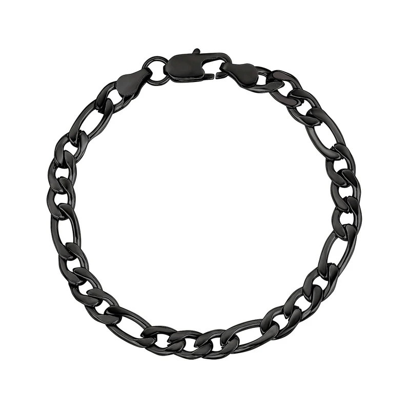 7mm Figaro Gliederarmband