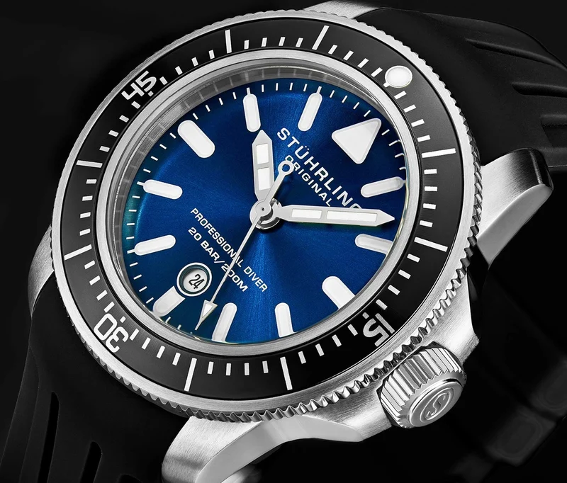Stührling Maritimer 935 Quartz 43mm Diver