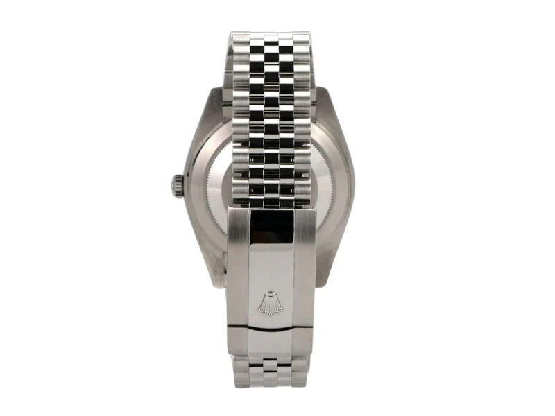 Rolex Datejust 41 Edelstahl 126300 Schwarz Jubile-Band