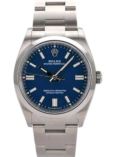 Rolex Oyster Perpetual 36 126000 Med Blue