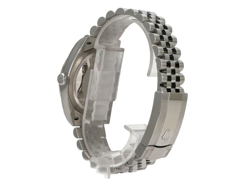 Rolex Datejust 36 Oystersteel Weißgold 126234 Silber R Diamant Jubile-Band