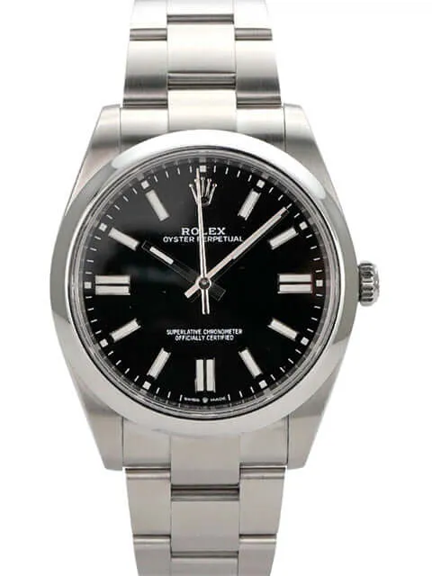 Rolex Oyster Perpetual 41 Ref. 124300 Schwarz