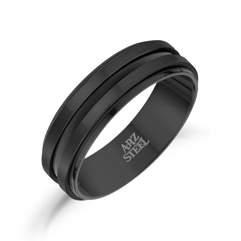 7mm Schwarzes Band