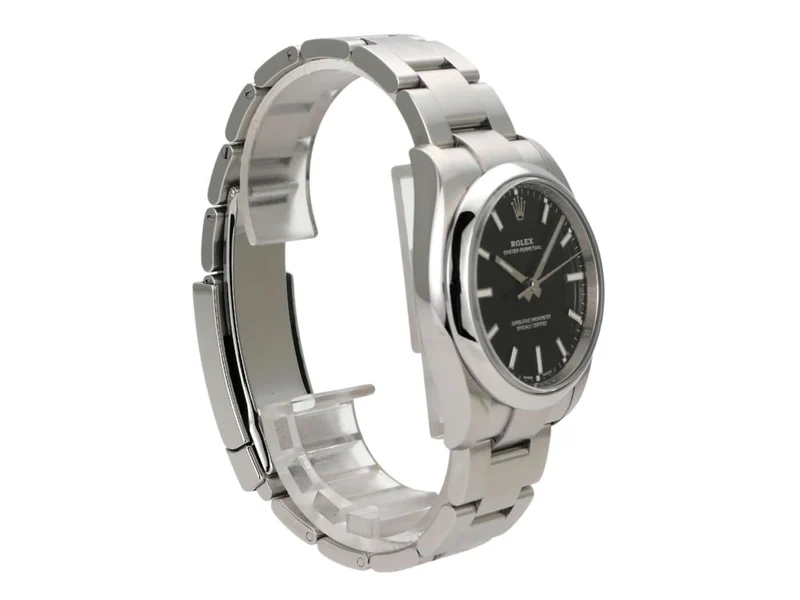 Rolex Oyster Perpetual 34 Ref. 114200 Schwarz