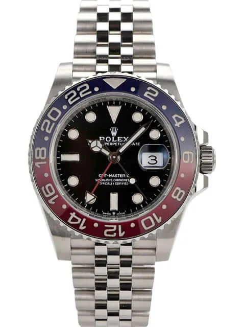 Rolex GMT-Master II Edelstahl 126710BLRO