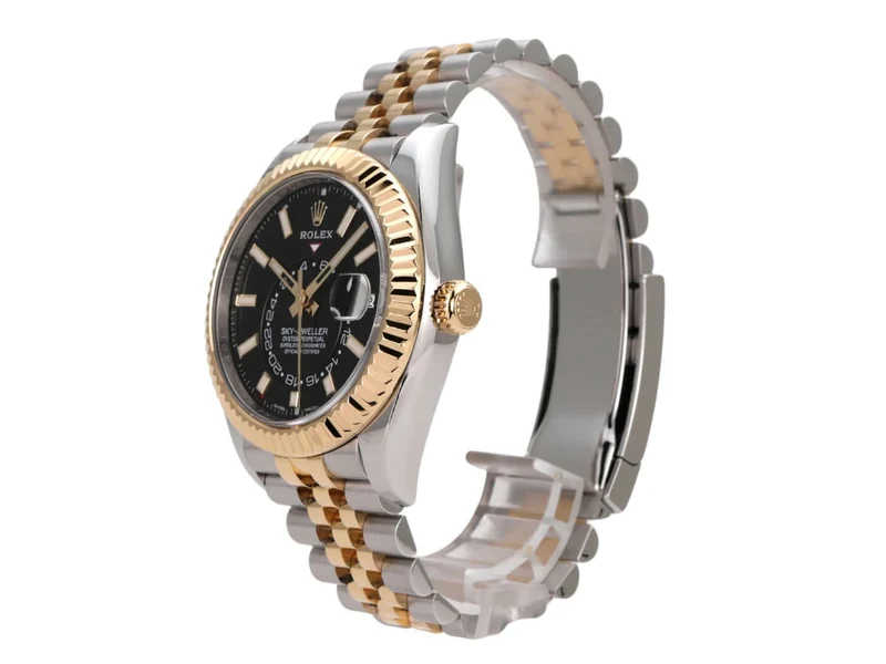 Rolex Sky-Dweller 326933 Schwarz Jubile-Band