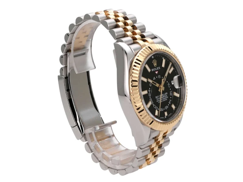 Rolex Sky-Dweller 326933 Schwarz Jubile-Band