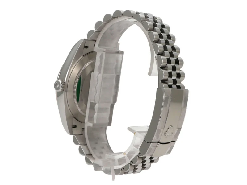 Rolex Datejust 41 Edelstahl Weißgold 126334 Rhodium Jubile-Band