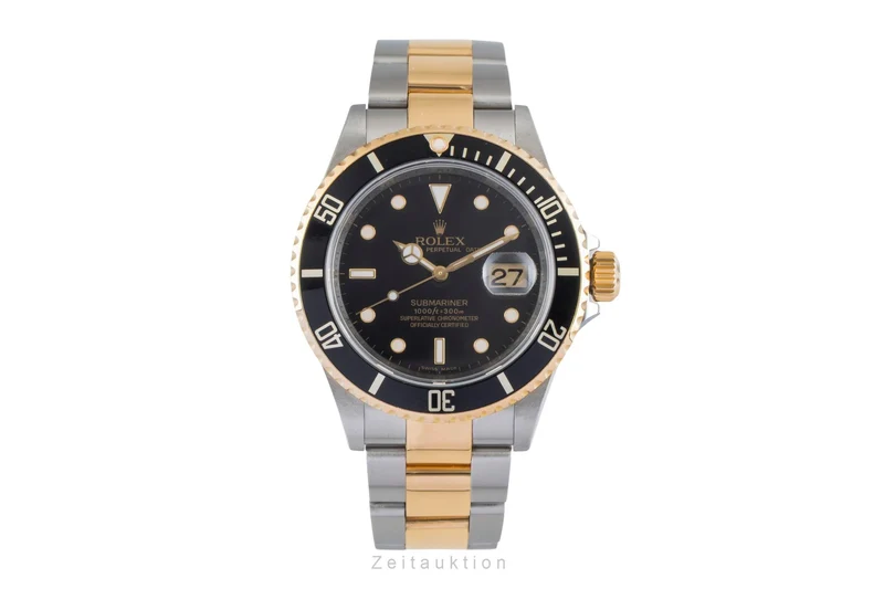 Rolex Submariner steel / gold automatic men's watch 16613T [2604270]