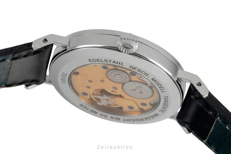 Nomos Tangente steel manual winding men's watch 131 LP: 3000EUR [2604149]