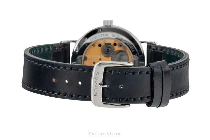 Nomos Tangente steel manual winding men's watch 131 LP: 3000EUR [2604149]