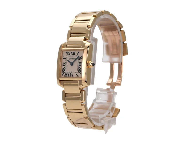 Cartier Tank Francaise kleines Modell Gelbgold W50002N2
