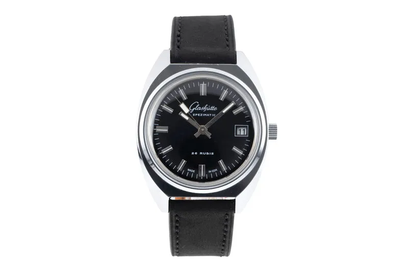 Glashütte Spezimatic chromed brass automatic men's watch Vintage [2604197]