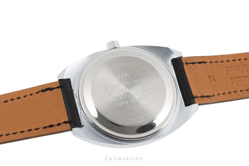 Glashütte Spezimatic chromed brass automatic men's watch Vintage [2604197]