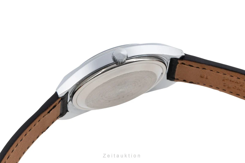Glashütte Spezimatic chromed brass automatic men's watch Vintage [2604197]